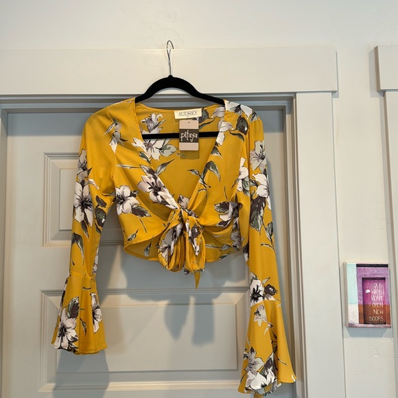 MID-DRIFT BLOUSE - Picture 1 of 2